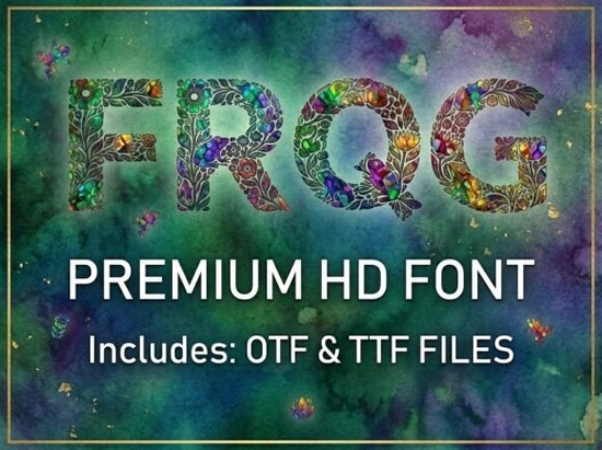Frog Font